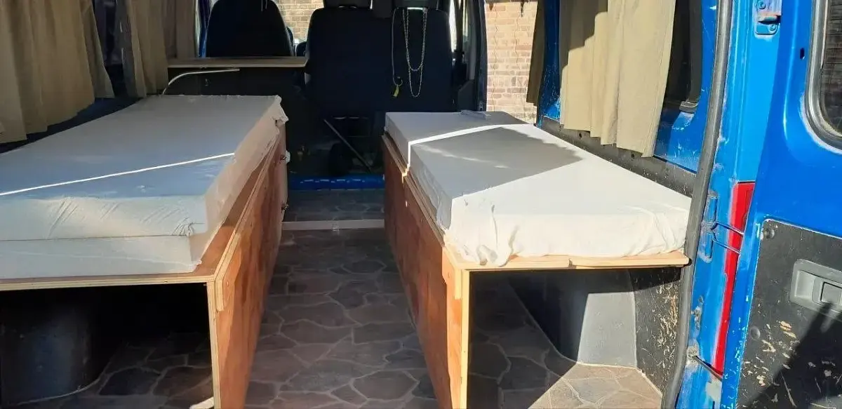Occasion Fiat Ducato 82 ch (60 kW) 2004 Bleue Van