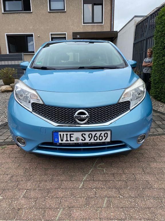 Gebraucht Nissan Note Acenta 80 PS (58 kW) 2014 Blau Kleinwagen