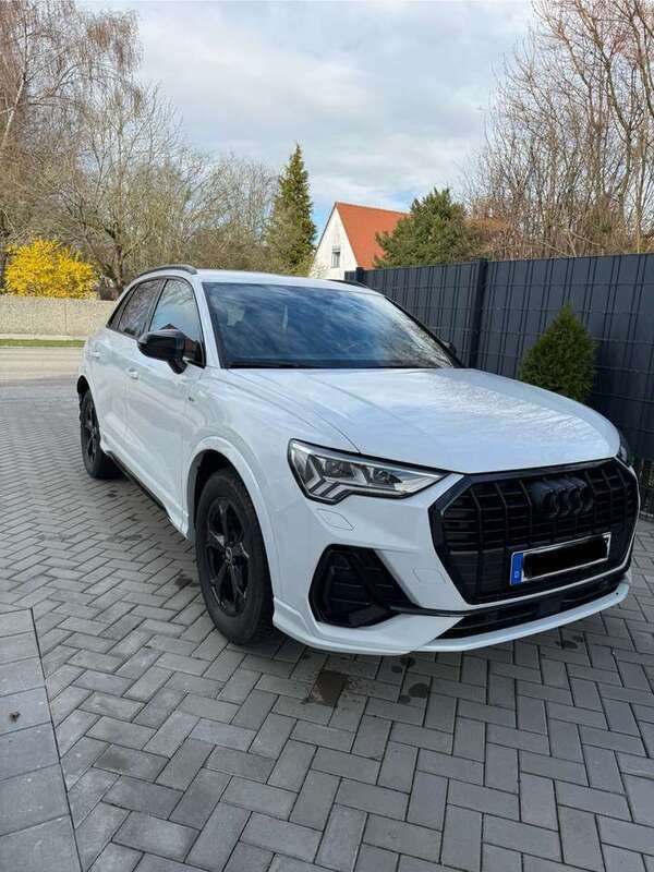 Weiß Gebraucht 2021 Audi Q3 S-Line SUV | 32.500 € (Fairer Preis) - Bild 1/4