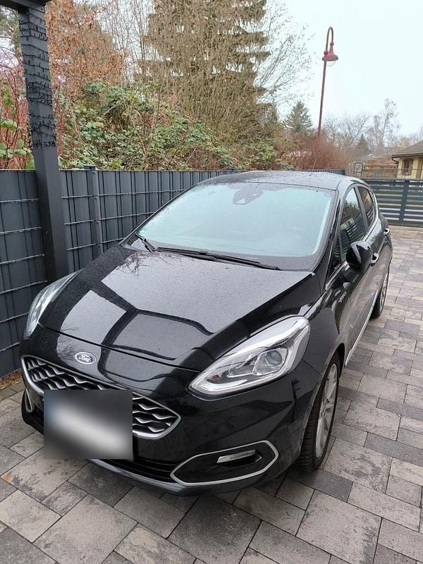 Schwarz Gebraucht 2018 Ford Fiesta Vignale Kleinwagen | 9.900 € (Superpreis) - Bild 1/4