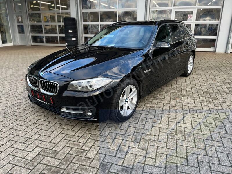 Schwarz Gebraucht 2015 BMW 520 Comfort Edition Kombi | 20.490 € (Teuer) - Bild 1/4