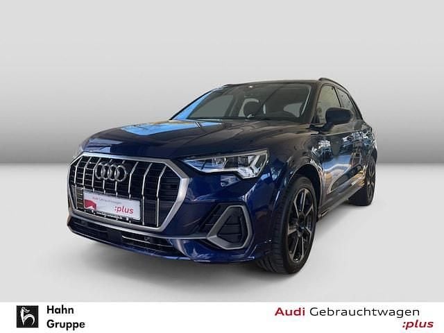Gebraucht Audi Q3 S-Line 245 PS (180 kW) 2023 Navarrablau metallic SUV