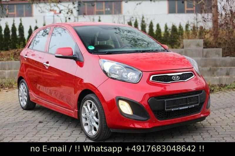 Rot Gebraucht 2012 Kia Picanto Spirit Kleinwagen | 4.950 € (Fairer Preis) - Bild 1/4