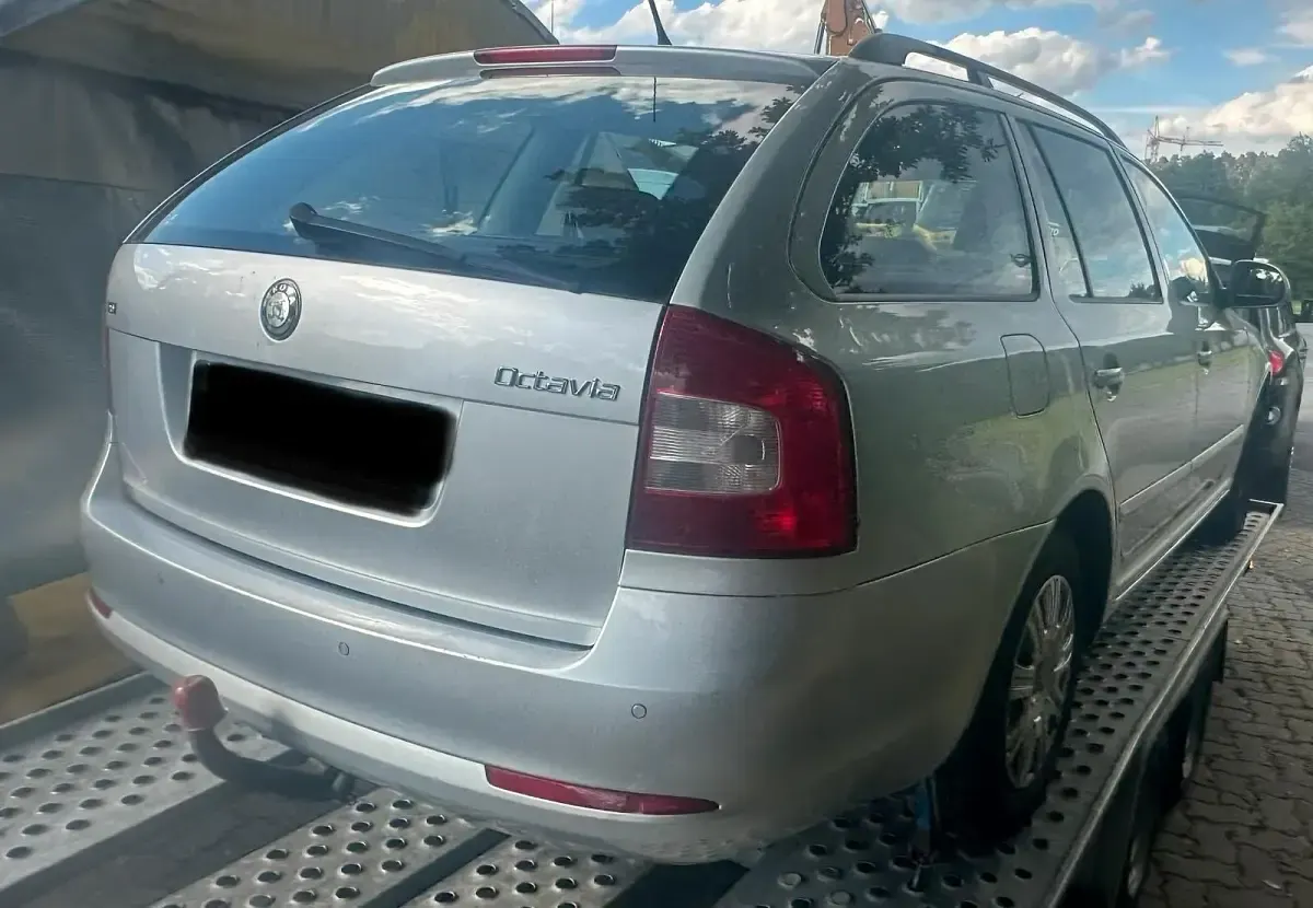 Gebraucht Skoda Octavia 122 PS (89 kW) 2009 Silber Kombi