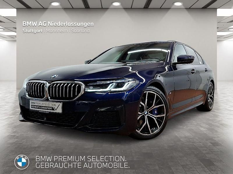 Blau Gebraucht 2023 BMW 540 M Sport Limousine | 58.790 € (Teuer) - Bild 1/4