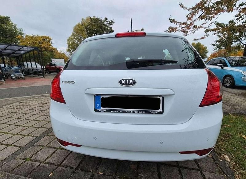 Gebraucht Kia Ceed Spirit 125 PS (91 kW) 2012 Weiß Kleinwagen