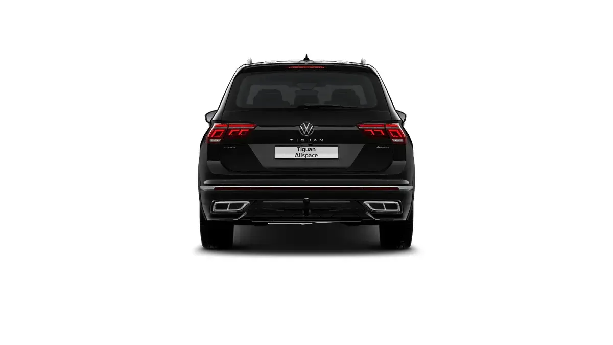 Gebraucht VW Tiguan Allspace R-line 200 PS (147 kW) 2024 Deep black perleffekt (schwarz) SUV