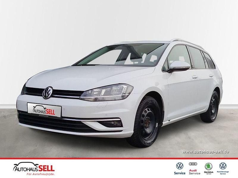 Weiß Gebraucht 2017 VW Golf VII Sound Kombi | 12.590 € (Fairer Preis) - Bild 1/4