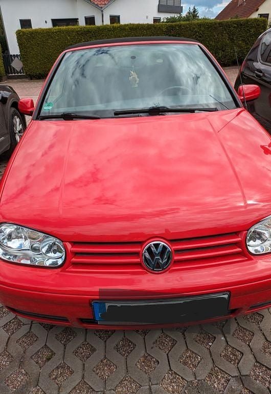 Gebraucht VW Golf Cabriolet Trendline 101 PS (74 kW) 1998 Rot Cabrio