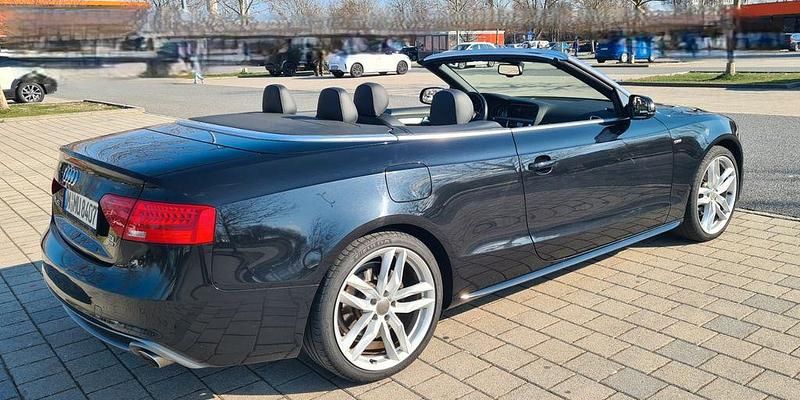 Gebraucht Audi A5 Cabriolet S-Line 245 PS (180 kW) 2014 Schwarz Cabrio