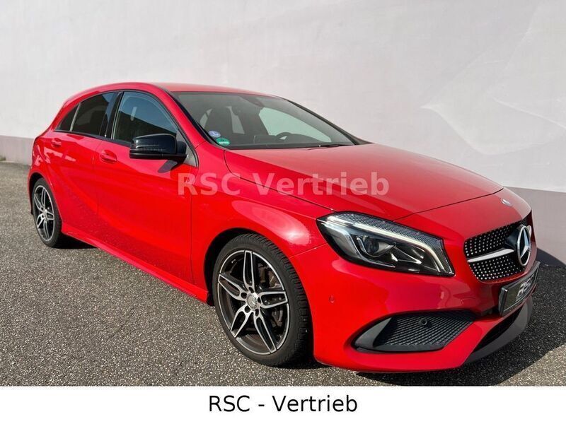 Rot Gebraucht 2015 Mercedes A200 AMG line Limousine | 17.500 € (Etwas zu teuer) - Bild 1/4