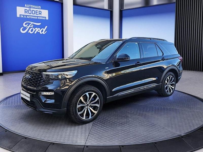 Agate black metallic Gebraucht 2022 Ford Explorer ST-Line SUV | 47.990 € (Guter Preis) - Bild 1/4