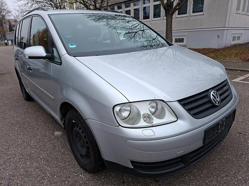 Gebraucht VW Touran Conceptline 102 PS (75 kW) 2005 Silber Van / Kleinbus