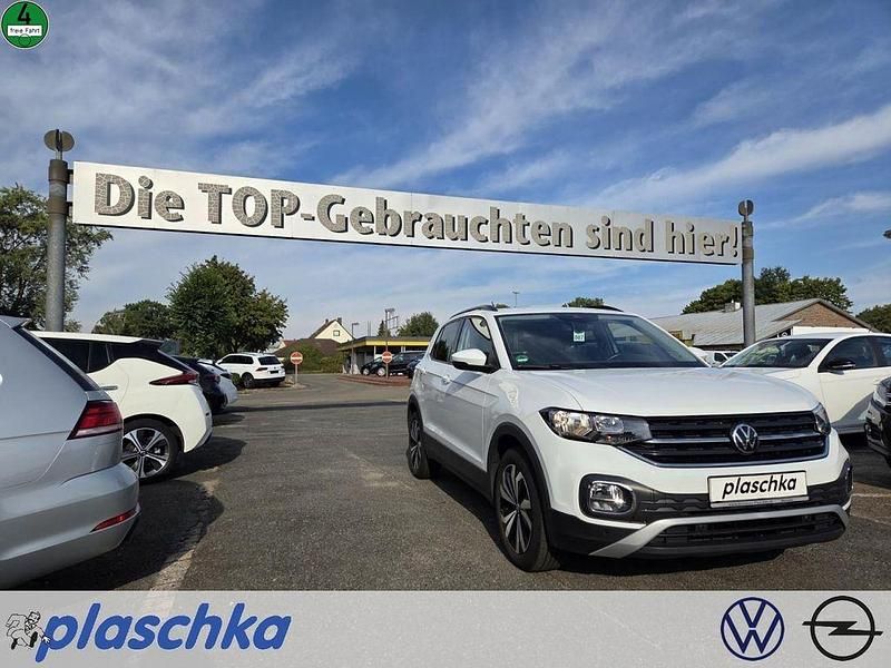 Pure white Gebraucht 2021 VW T-Cross Active SUV | 17.450 € (Fairer Preis) - Bild 1/4