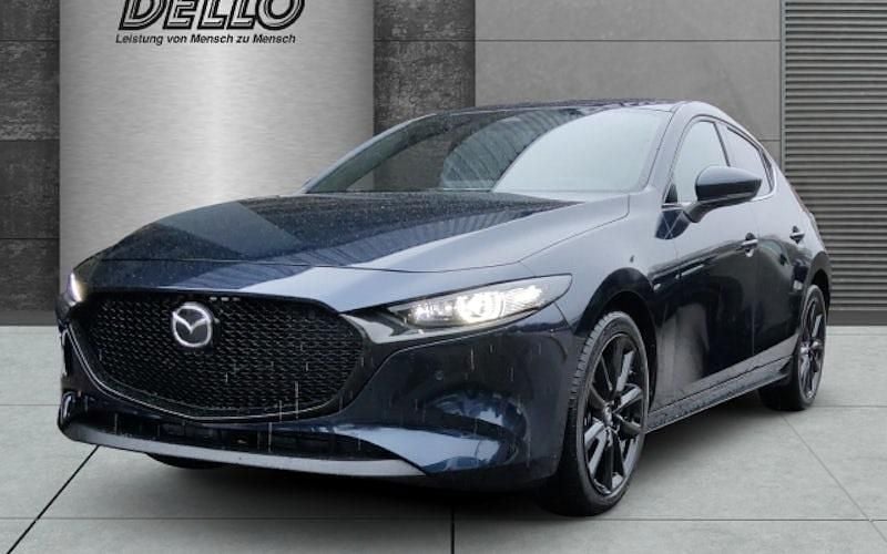 Neu Mazda 3 Exclusive-Line 186 PS (136 kW) 2025 Blau Limousine