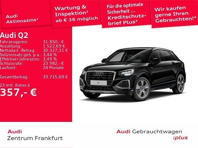 Gebraucht Audi Q2 Advanced Plus 116 PS (85 kW) 2025 Mythosschwarz metallic SUV