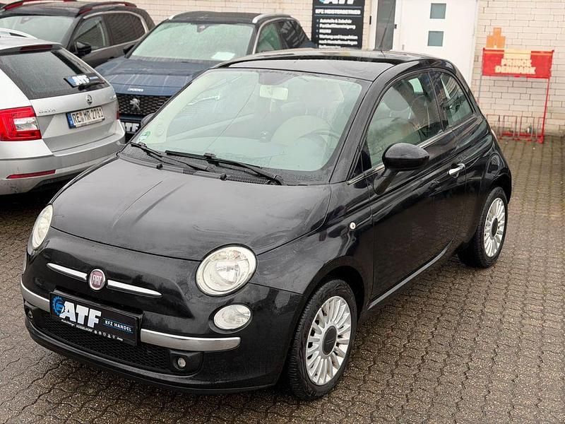 Gebraucht Fiat 500 Lounge 69 PS (50 kW) 2012 Schwarz Kleinwagen