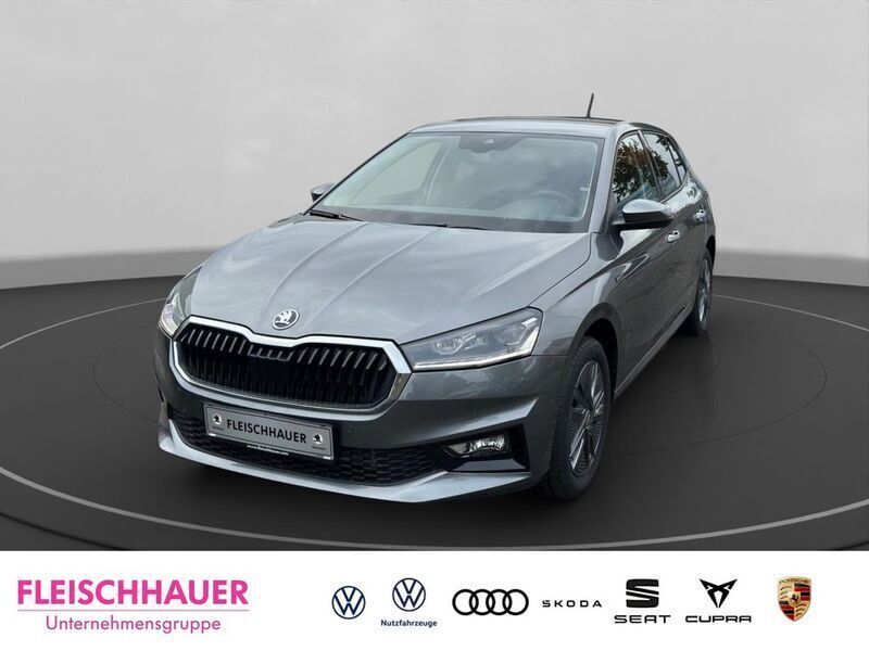 Grau Gebraucht 2024 Skoda Fabia Selection Limousine | 21.990 € (Fairer Preis) - Bild 1/4