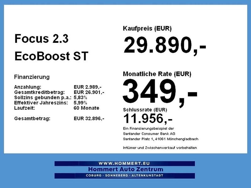 Gebraucht Ford Focus ST 280 PS (205 kW) 2023 Frostweiß Limousine