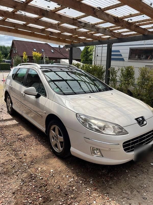 Weiß Gebraucht 2010 Peugeot 407 Kombi | 1.499 € (Guter Preis) - Bild 1/4