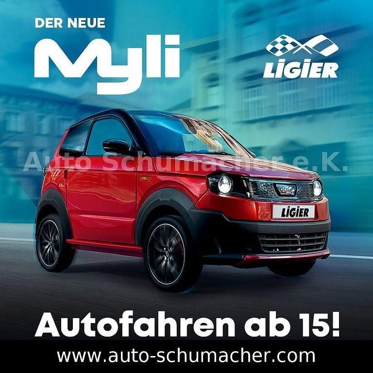 Neu Ligier Myli 2026 Grau Kleinwagen