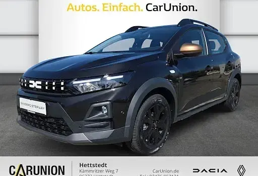Neu Dacia Sandero Extreme 110 PS (80 kW) 2026 Perlmuttschwarz metallic Limousine