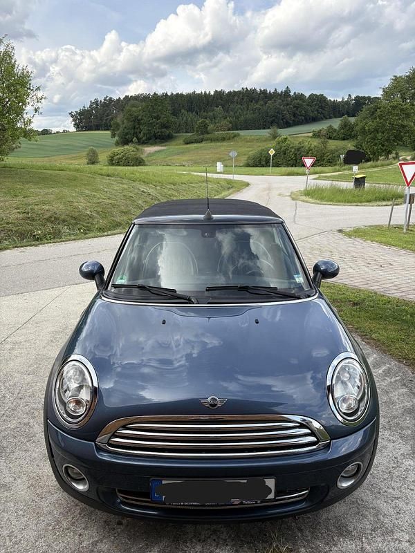 Blau Gebraucht 2009 Mini Cooper Cabriolet Cabrio | 4.500 € (Guter Preis) - Bild 1/4