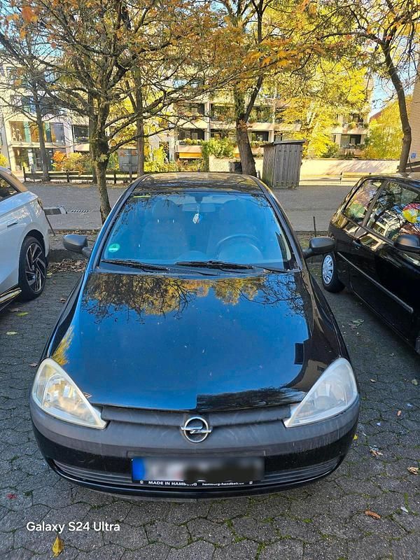 Schwarz Gebraucht 2001 Opel Corsa Kleinwagen | 1.700 € (Etwas zu teuer) - Bild 1/4