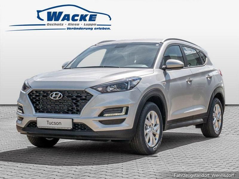 Farbe: silber Gebraucht 2020 Hyundai Tucson Select SUV | 17.870 € (Superpreis) - Bild 1/4
