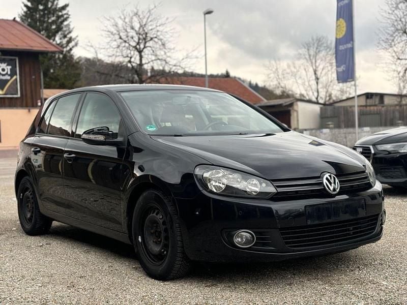 Gebraucht VW Golf VI Comfortline 110 PS (80 kW) 2009 Schwarz Kleinwagen