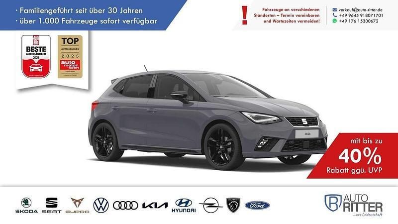 Graphene grau Neu 2025 Seat Ibiza Black Edition Limousine | 27.990 € (Fairer Preis) - Bild 1/4