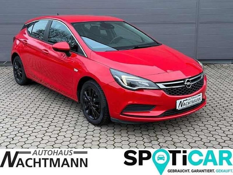 Rot Gebraucht 2016 Opel Astra Edition Limousine | 9.590 € (Etwas zu teuer) - Bild 1/1