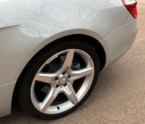 Gebraucht Mercedes SL500 435 PS (319 kW) 2012 Silber Cabrio