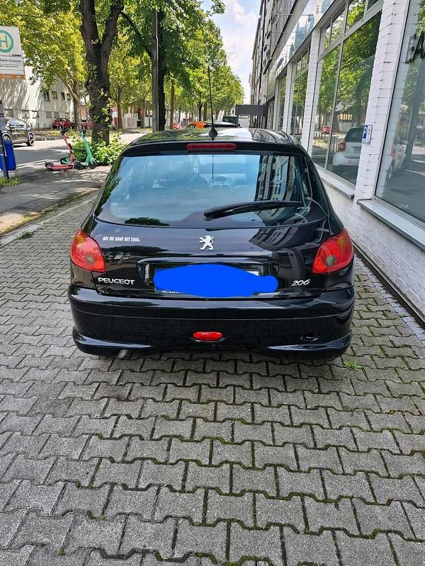 Schwarz Gebraucht 2009 Peugeot 206 Kleinwagen | 750 € (Superpreis) - Bild 1/4
