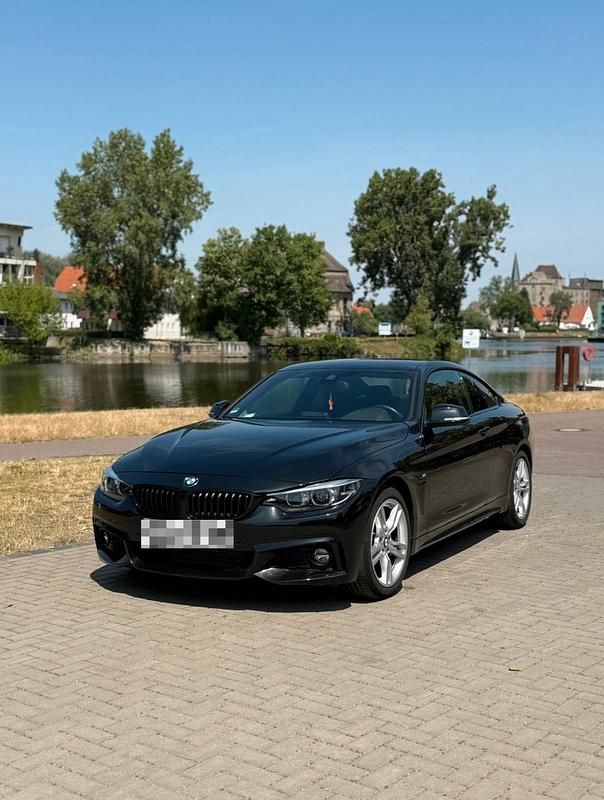 Schwarz Gebraucht 2020 BMW 420 Gran Coupé M Sport Coupé | 26.500 € (Superpreis) - Bild 1/4