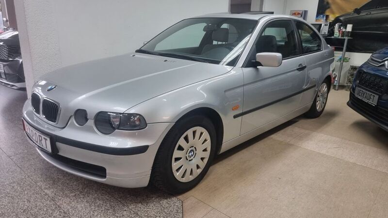 Gebraucht BMW 316 Compact 116 PS (85 kW) 2002 Silber Kleinwagen