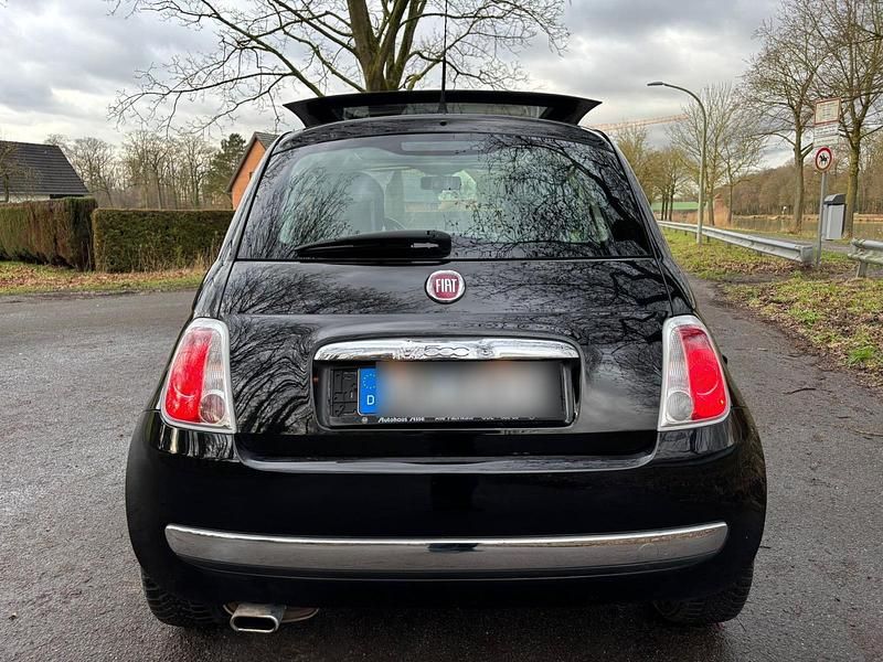 Gebraucht Fiat 500 100 PS (73 kW) 2008 Schwarz Kleinwagen