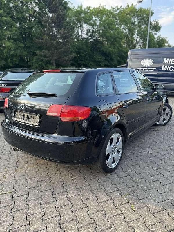 Gebraucht Audi A3 Ambition 116 PS (85 kW) 2007 Phantomschwarz perleffekt Kleinwagen