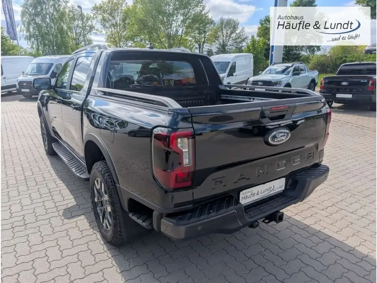 Neu Ford Ranger Wildtrack 281 PS (206 kW) 2026 Obsidianschwarz metallic Pickup