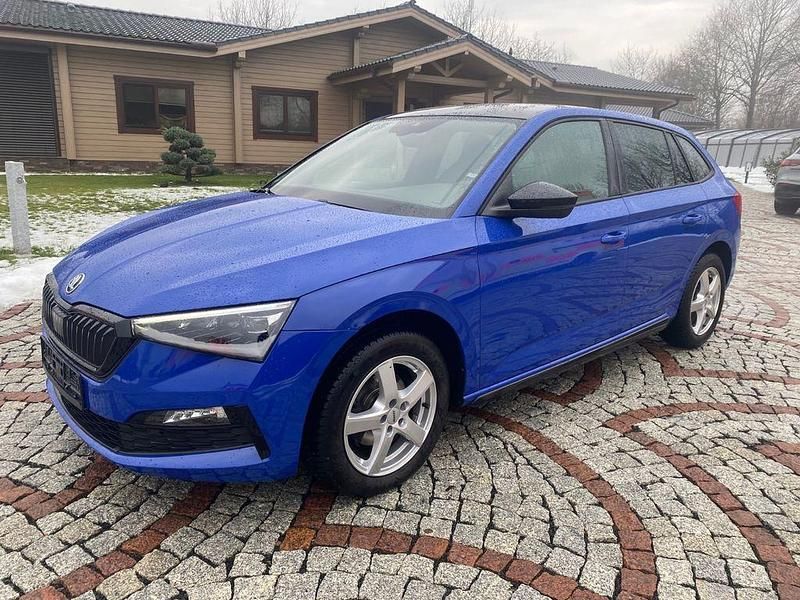Gebraucht Skoda Scala Monte Carlo 116 PS (85 kW) 2021 Blau Kleinwagen