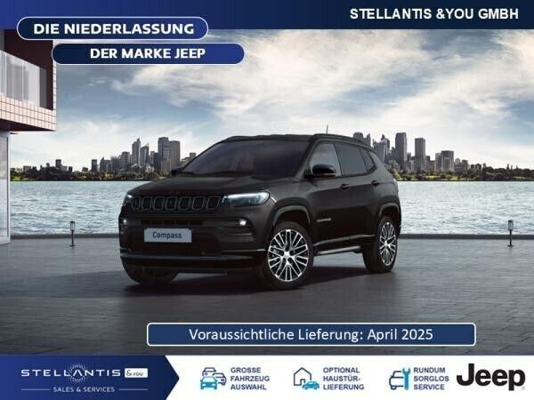 Beige (solid black) Neu 2025 Jeep Compass Summit SUV | 42.950 € (Teuer) - Bild 1/4