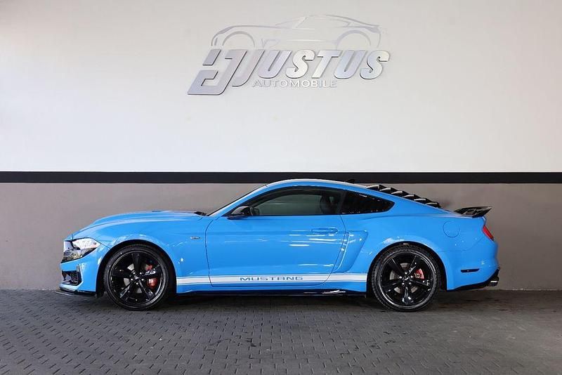 Second-hand Ford Mustang 314 CP (230 kW) 2022 Albastru Coupe