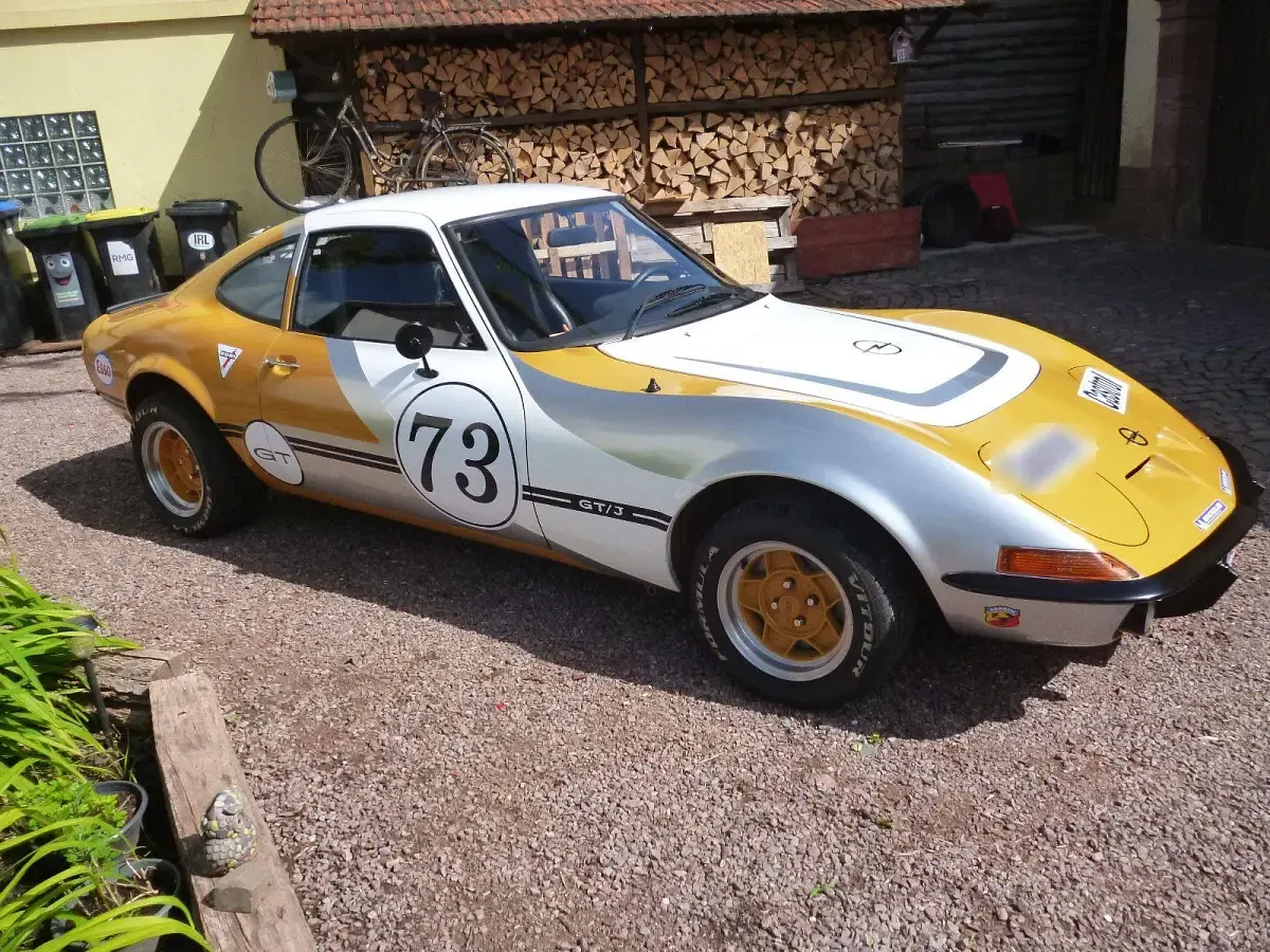 Gebraucht Opel GT 90 PS (66 kW) 1973 Orange Coupé
