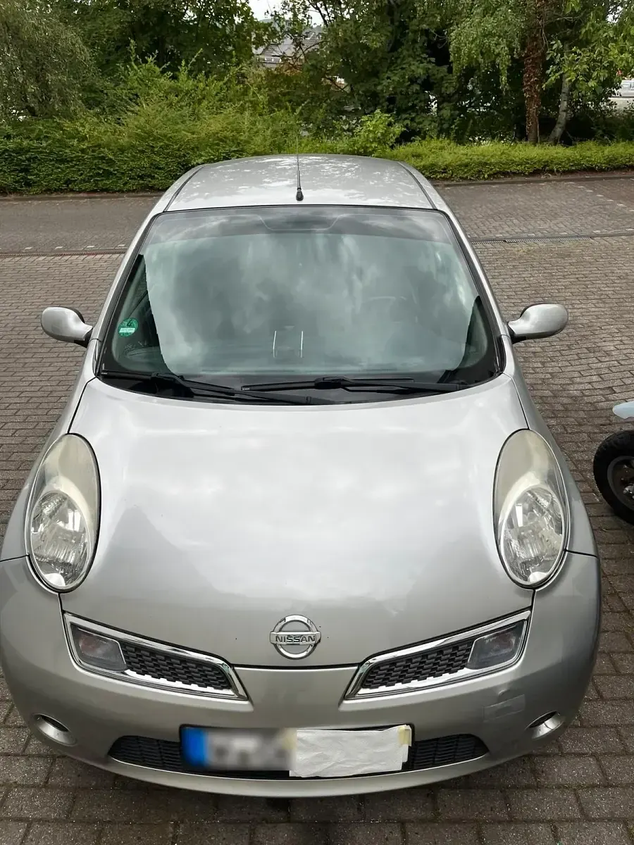 Gebraucht Nissan Micra 65 PS (47 kW) 2009 Silber Kleinwagen