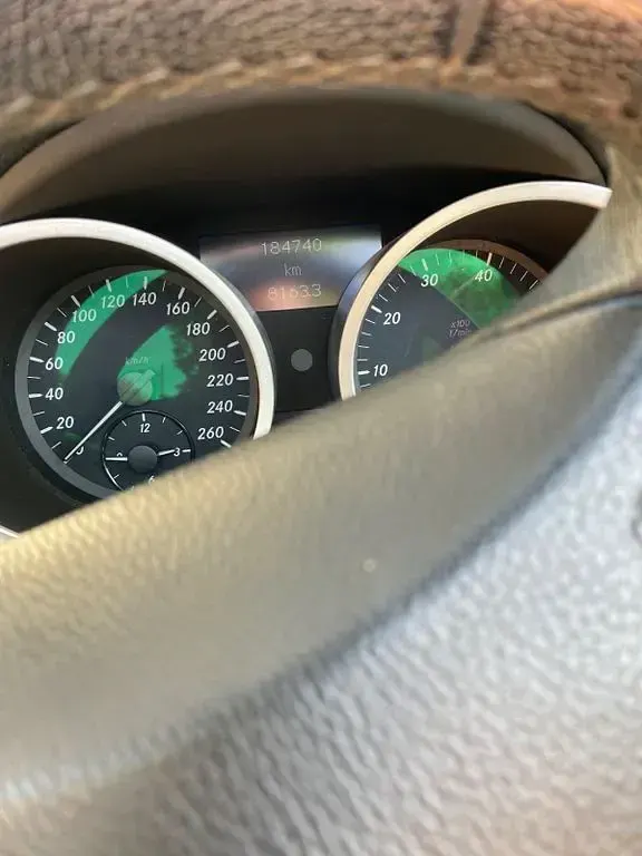 Gebraucht Mercedes SLK200 163 PS (119 kW) 2005 Blau Cabrio