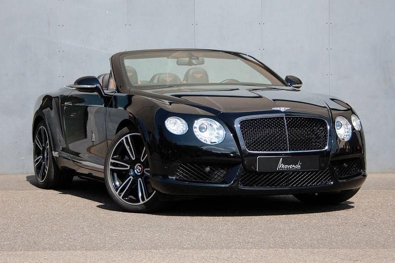 Schwarz Gebraucht 2014 Bentley Continental GT Convertible Cabrio | 92.200 € (Superpreis) - Bild 1/4