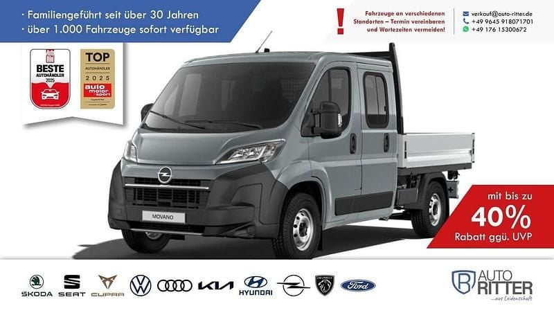 Thunder grau/grau Neu 2025 Opel Movano Van | 36.290 € (Etwas zu teuer) - Bild 1/4