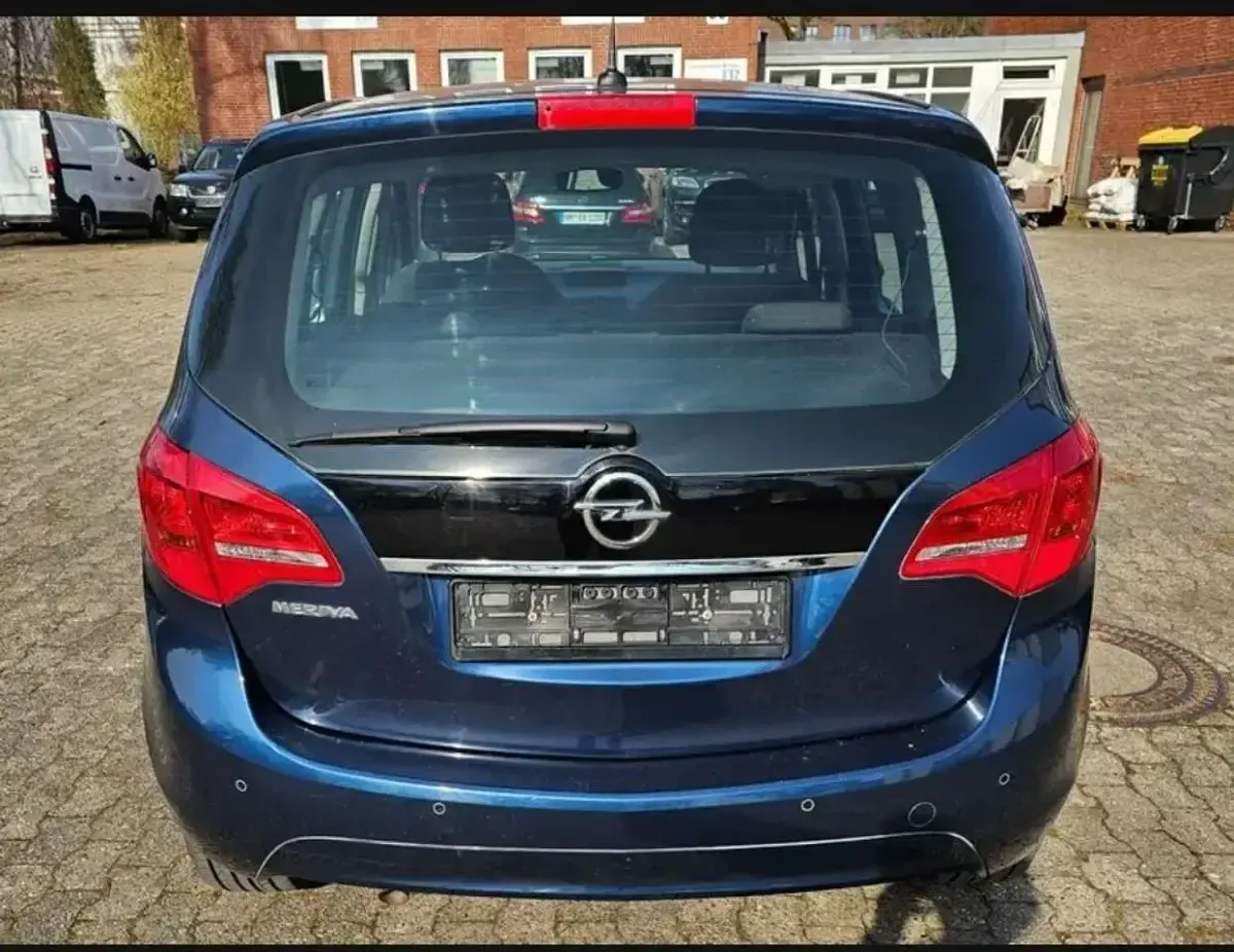 Gebraucht Opel Meriva Edition 120 PS (88 kW) 2012 Blau Van / Kleinbus
