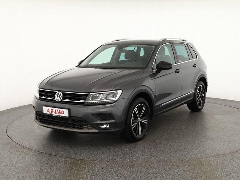 Grau Gebraucht 2019 VW Tiguan IQ Drive SUV | 26.490 € (Etwas zu teuer) - Bild 1/4