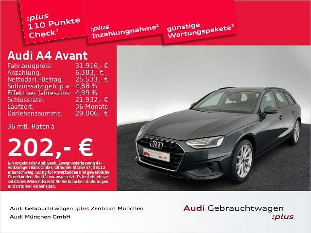 Manhattangrau metallic Gebraucht 2023 Audi A4 Kombi | 31.916 € (Guter Preis) - Bild 1/2